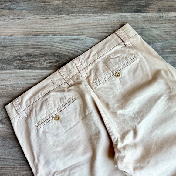 Vintage GAP Khaki 100 % Cotton Roll Cuff Capri Pants - Size 6 - Picture 9 of 11